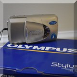E22. Olypus Stylus 120 film camera. 